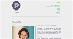 Desktop Screenshot of pollygravely.com